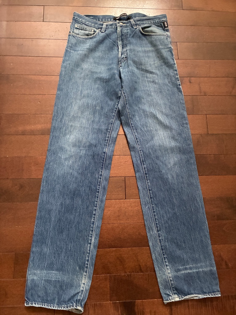 Versace Jeans Collection Classic Straight Jeans Medium Blue